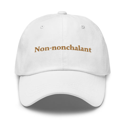 Non-nonchalant Ball Cap