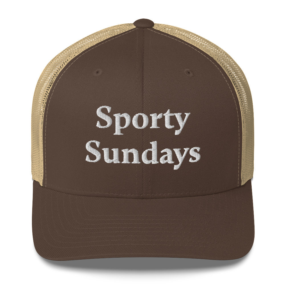 Sporty Sundays Trucker Hat