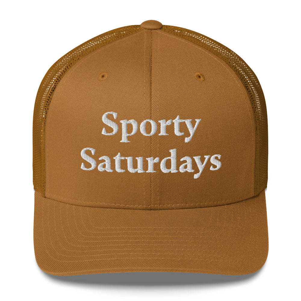 Sporty Saturdays Trucker Hat