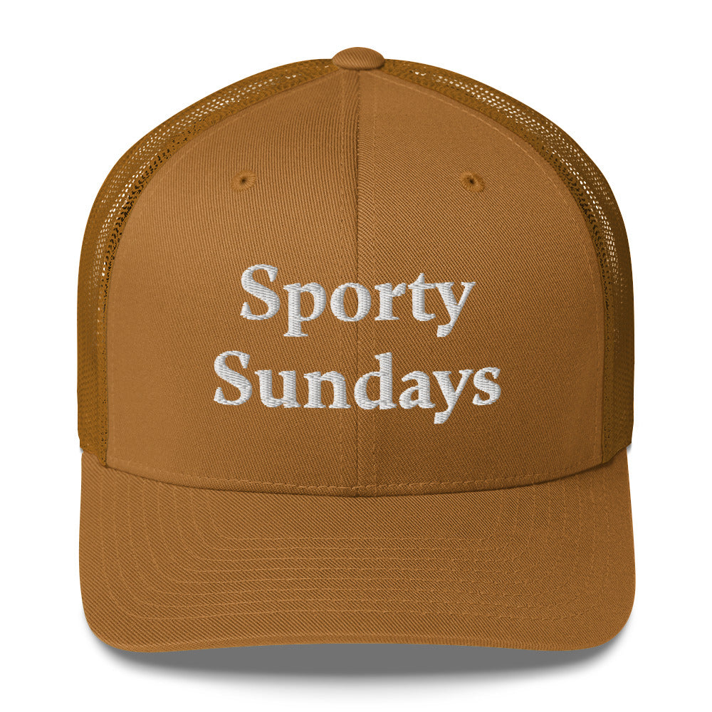 Sporty Sundays Trucker Hat