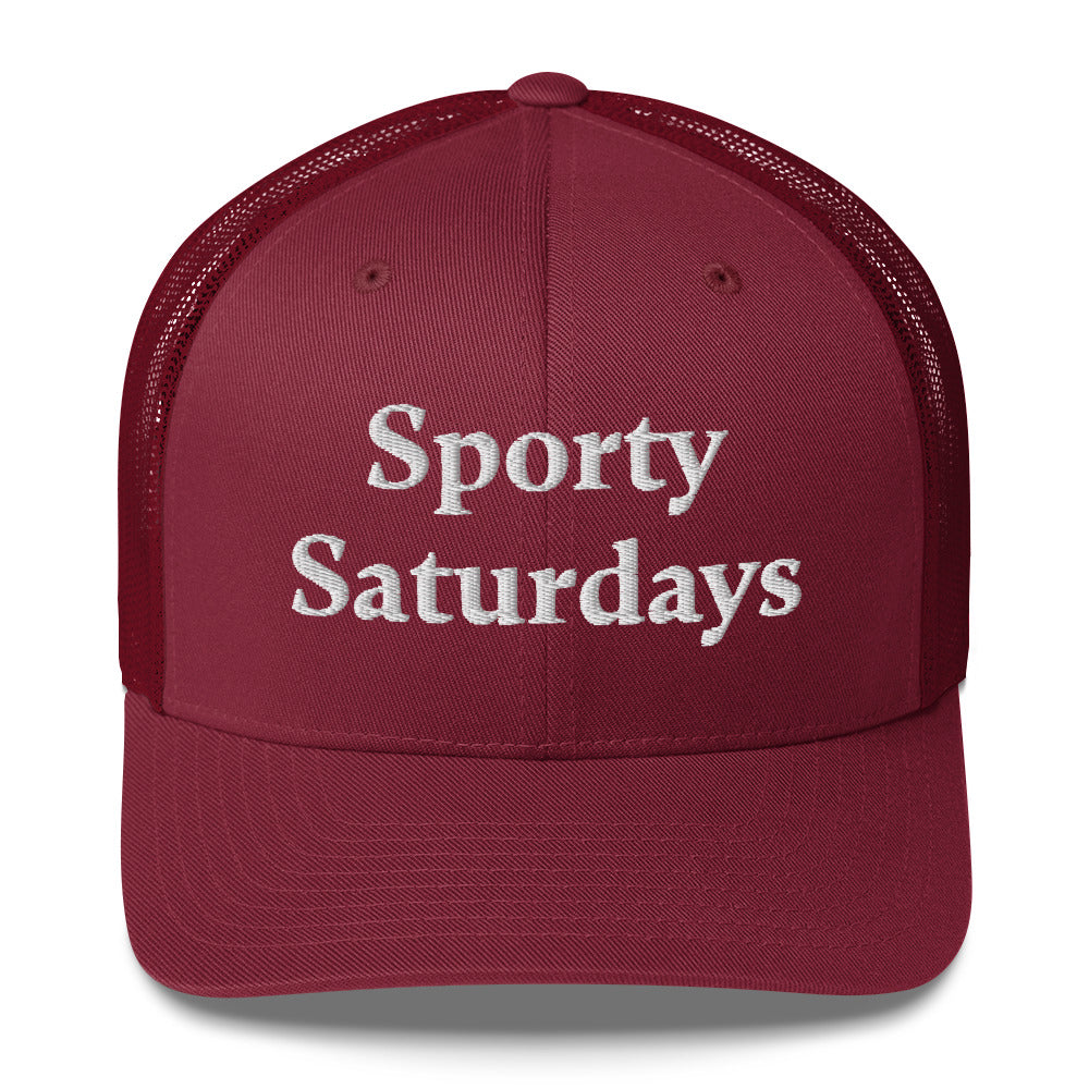 Sporty Saturdays Trucker Hat