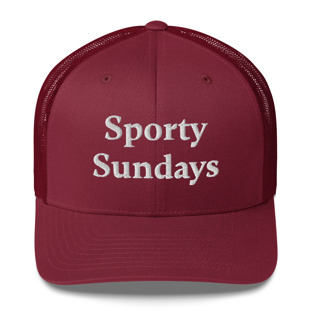 Sporty Sundays Trucker Hat