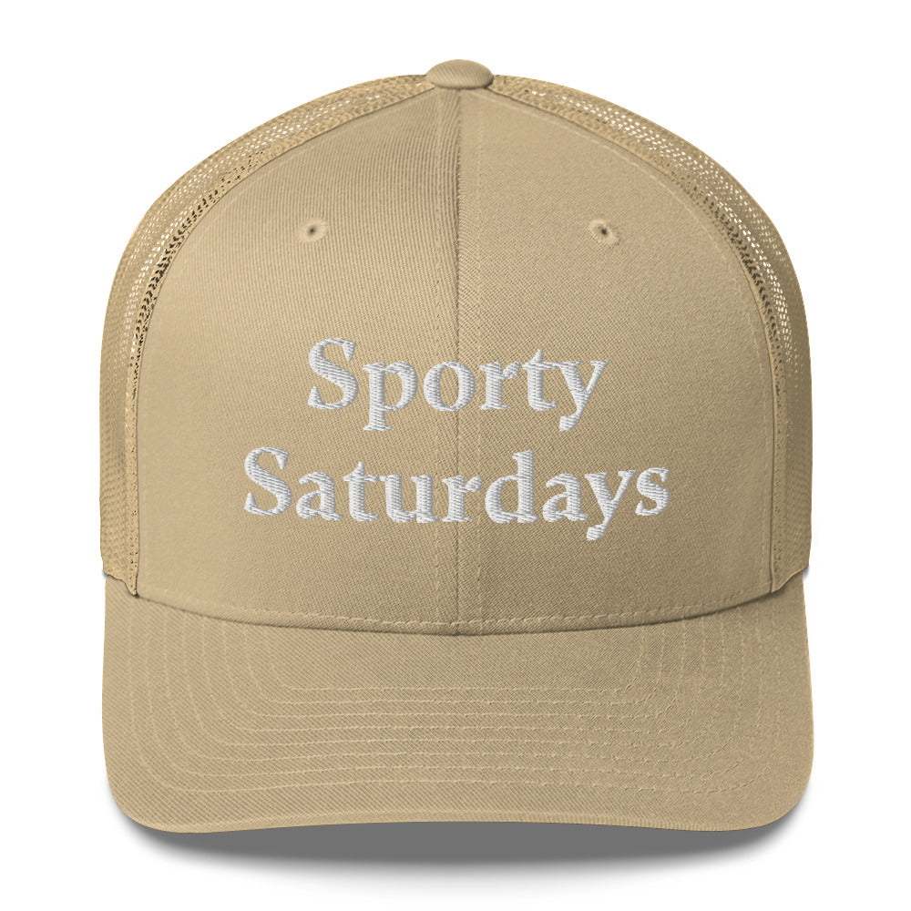 Sporty Saturdays Trucker Hat