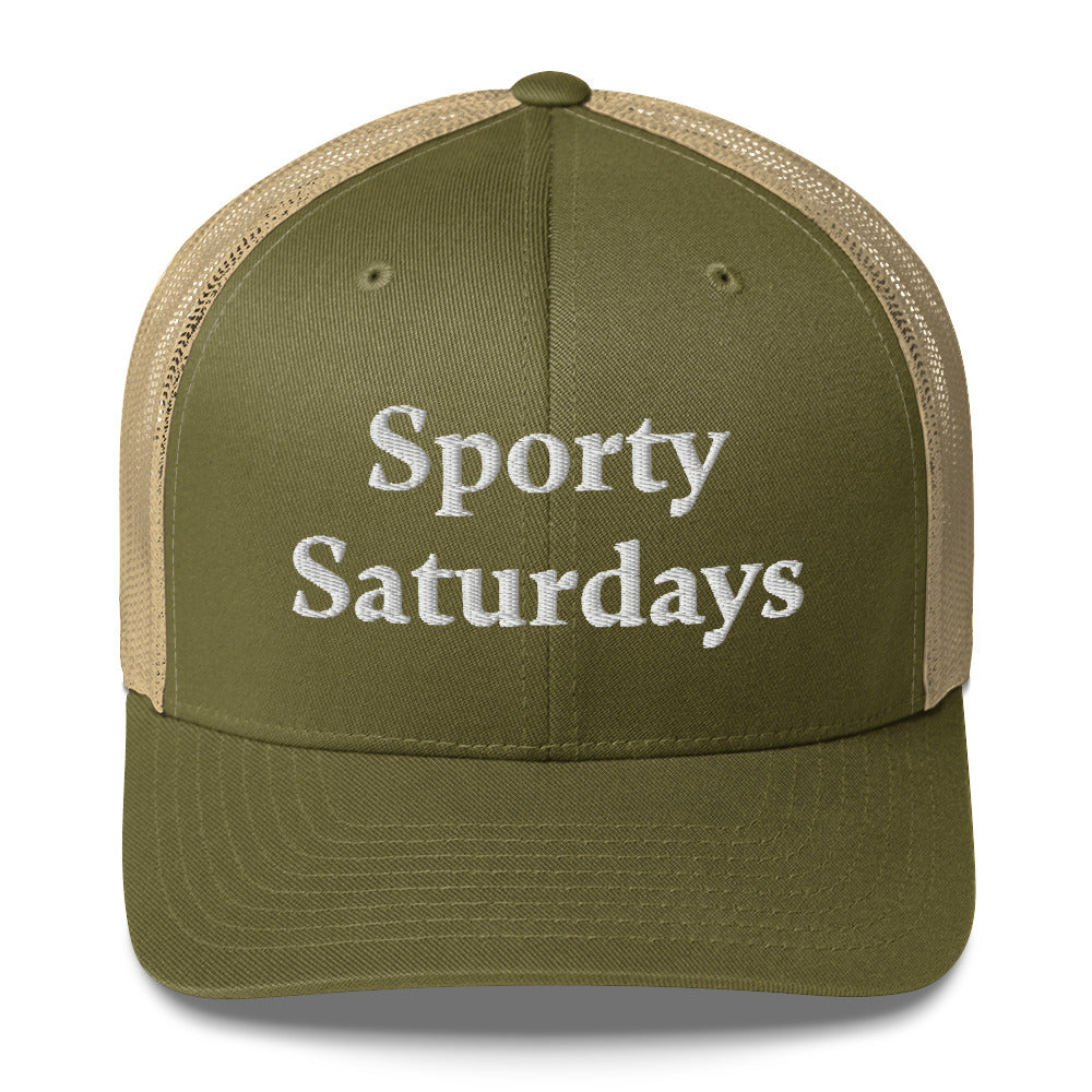 Sporty Saturdays Trucker Hat