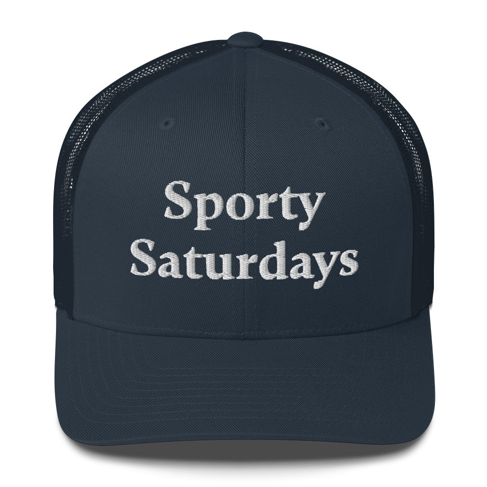 Sporty Saturdays Trucker Hat