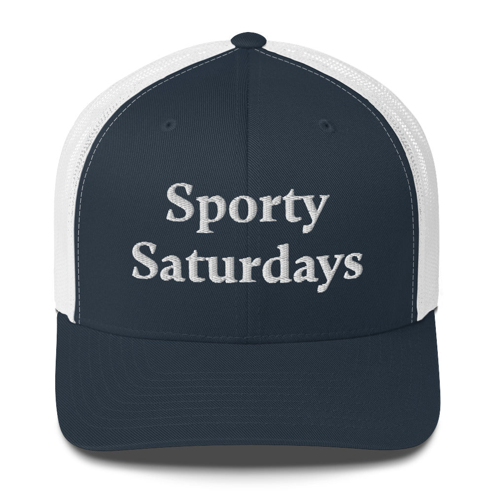 Sporty Saturdays Trucker Hat