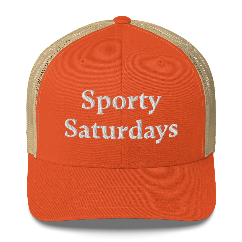 Sporty Saturdays Trucker Hat