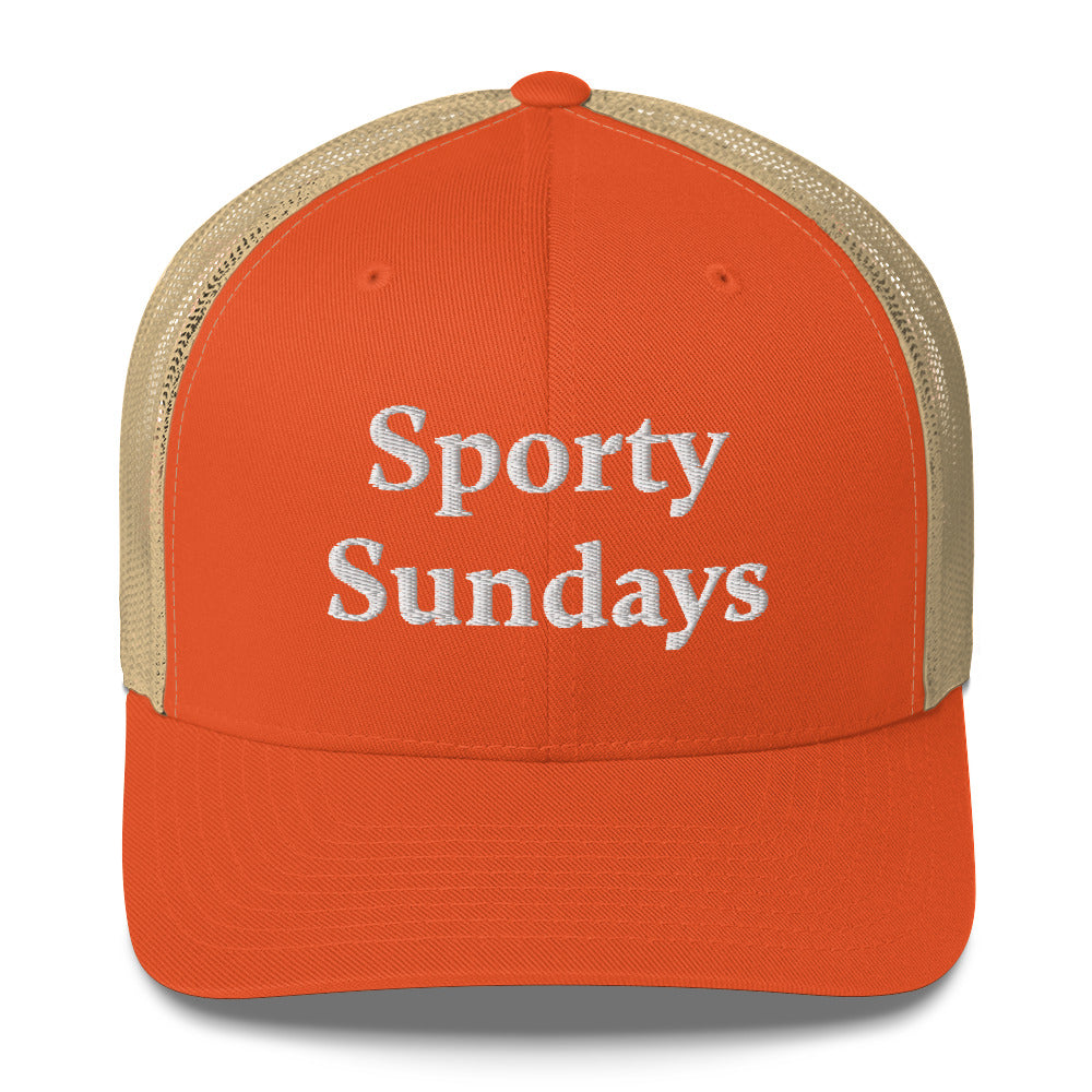 Sporty Sundays Trucker Hat